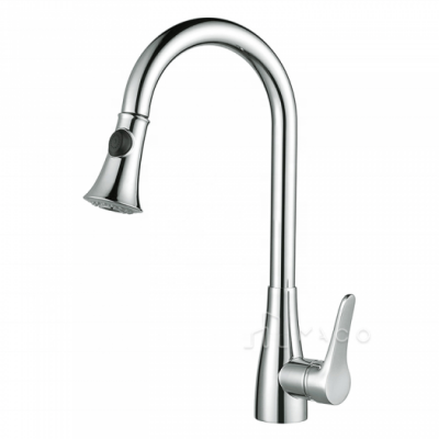 Sink Mixer Tap Long Spout Italian Hot Cold Water Commercial 360 Degree Rotate Cupc Brass Kitchen Faucet