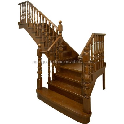 Indoor Decorative Zhejiang Wooden Floating Wood Stairs