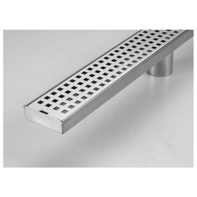 Bathroom Toilet Popular Stainless Steel 304 Linear Shower Shower Channel Grate Floor Drain